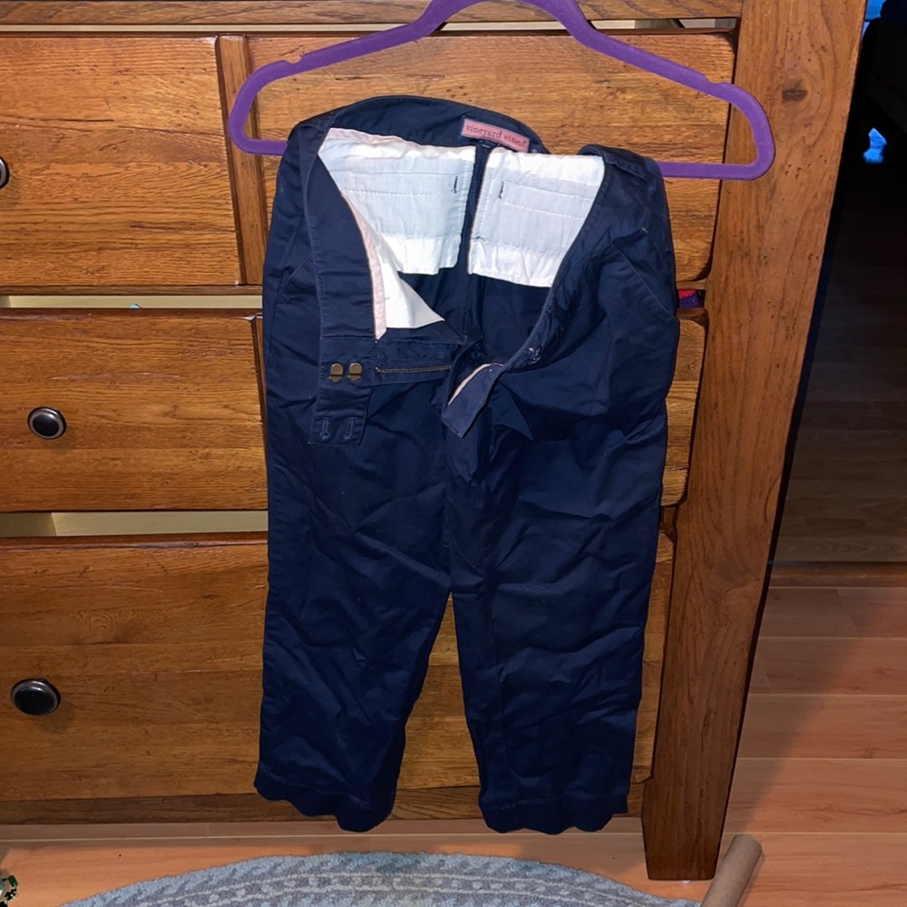 Navy blue vineyard vine khaki pants
